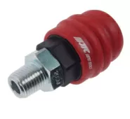 Переходник для компрессора M1/4" быстросъемный наружная резьба композитный двухрежимный JTC C20SMA